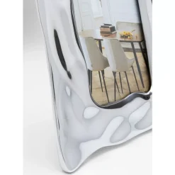 KARE Design Deko & Geschenkartikel-Bilderrahmen Jade Square Silber 13X18Cm