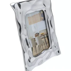 KARE Design Deko & Geschenkartikel-Bilderrahmen Jade Square Silber 13X18Cm