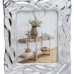 KARE Design Deko & Geschenkartikel-Bilderrahmen Jade Square Silber 21X26Cm