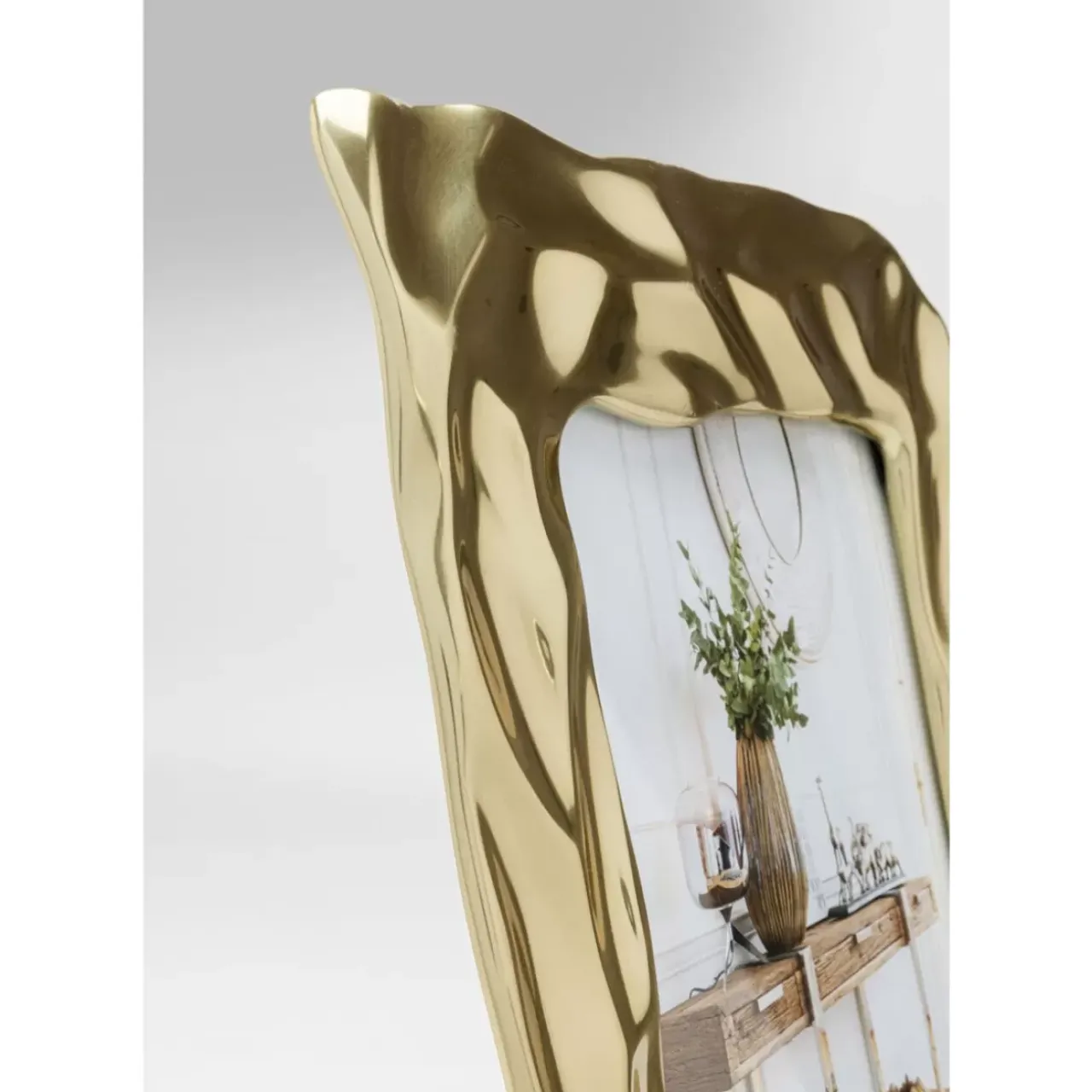 KARE Design Deko & Geschenkartikel-Bilderrahmen Jade Square Gold 21X26Cm