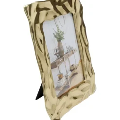 KARE Design Deko & Geschenkartikel-Bilderrahmen Jade Square Gold 21X26Cm