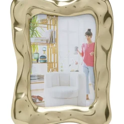 KARE Design Deko & Geschenkartikel-Bilderrahmen Jade Swing Gold 21X26Cm