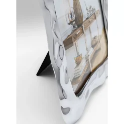 KARE Design Deko & Geschenkartikel-Bilderrahmen Jade Swing Silber 21X26Cm