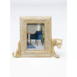KARE Design Deko & Geschenkartikel-Bilderrahmen Leopard 28X23Cm