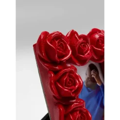 KARE Design Deko & Geschenkartikel-Bilderrahmen Romantic Rose Rot 11X13Cm