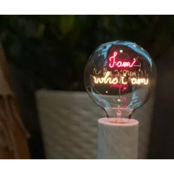 KARE Design Leuchtmittel-Birne "I Am Who I Am"