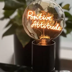 KARE Design Leuchtmittel-Birne "Positive Attitude"