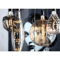 KARE Design Leuchtmittel-Birne Riffle Ball Led