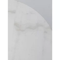 KARE Design Outdoormöbel-Bistrotisch Kaffeehaus Rund Weiss O60