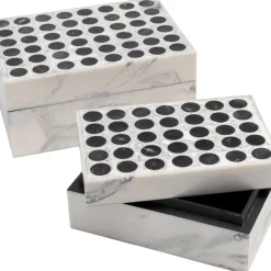 KARE Design Aufbewahrung & Ordnung-Box Dotted (2/Set)