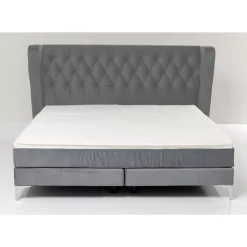 KARE Design Betten-Boxspringbett Benito Moon Grau 180X200Cm