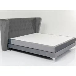 KARE Design Betten-Boxspringbett Benito Moon Grau 180X200Cm