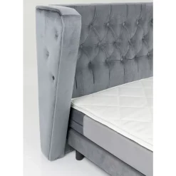 KARE Design Betten-Boxspringbett Benito Moon Grau 160X200Cm