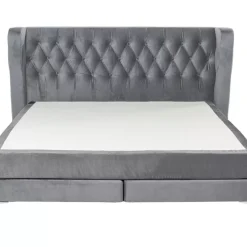 KARE Design Betten-Boxspringbett Benito Moon Grau 160X200Cm