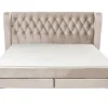 KARE Design Betten-Boxspringbett Benito Moon Creme 160X200Cm