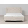 KARE Design Betten-Boxspringbett Benito Moon Creme 180X200Cm