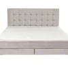 KARE Design Betten-Boxspringbett Benito Star Creme 160X200Cm