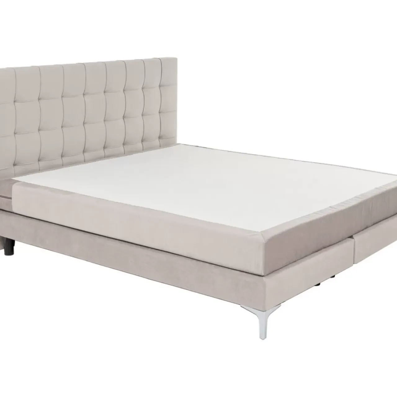 KARE Design Betten-Boxspringbett Benito Star Creme 160X200Cm