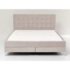 KARE Design Betten-Boxspringbett Benito Star Creme 160X200Cm