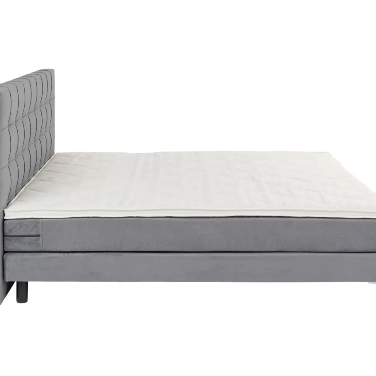 KARE Design Betten-Boxspringbett Benito Star Grau 160X200Cm