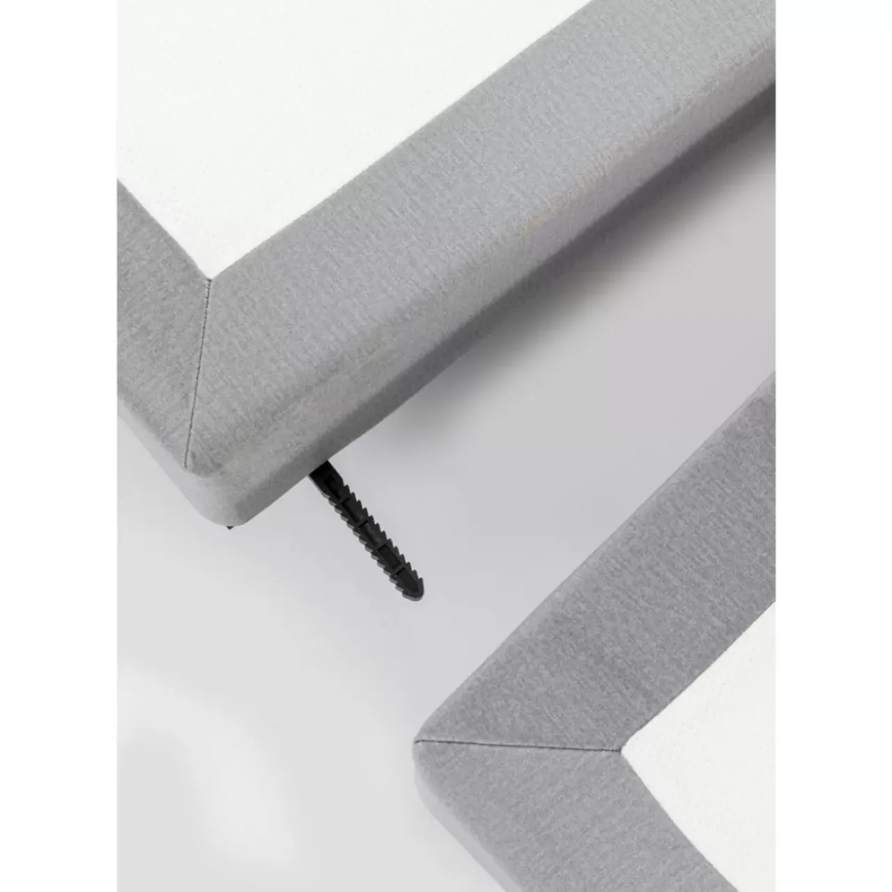 KARE Design Betten-Boxspringbett Benito Star Grau 160X200Cm