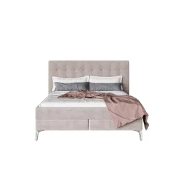 KARE Design Betten-Boxspringbett Benito Star Creme 180X200Cm