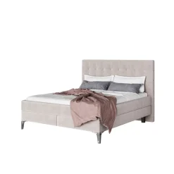 KARE Design Betten-Boxspringbett Benito Star Creme 180X200Cm