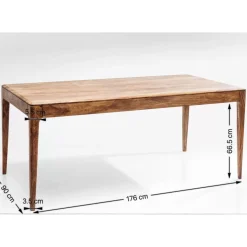 KARE Design Tische-Brooklyn Nature Tisch 175X90Cm