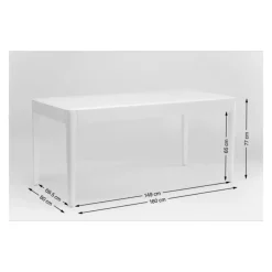 KARE Design Tische-Brooklyn Nature Tisch 160X80Cm