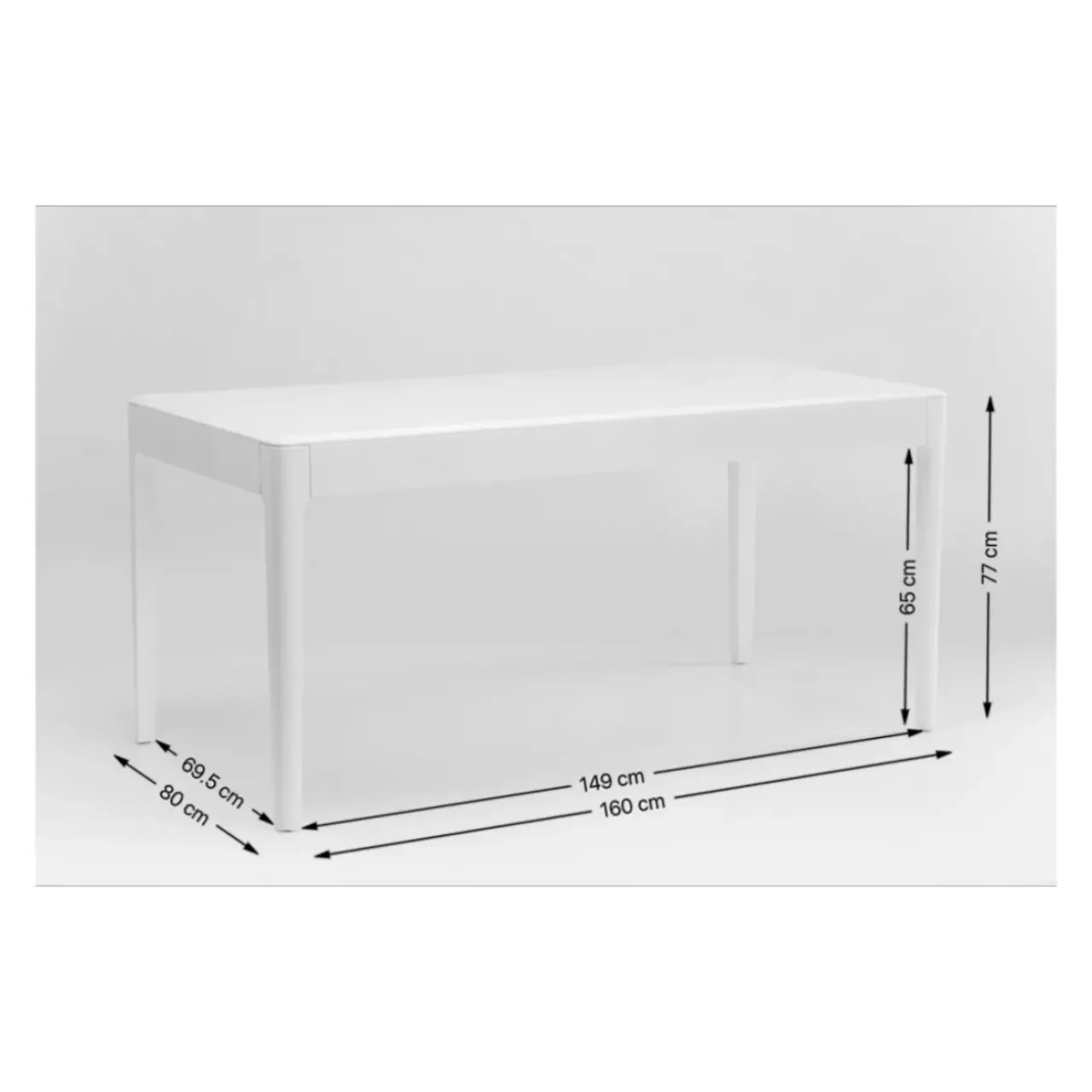 KARE Design Tische-Brooklyn Nature Tisch 160X80Cm