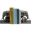 KARE Design Deko & Geschenkartikel-Buchstutze Elephant Family (2/Set)