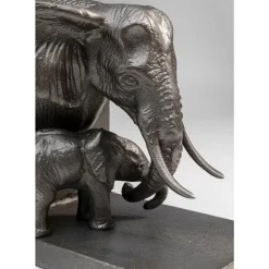 KARE Design Deko & Geschenkartikel-Buchstutze Elephant Family (2/Set)