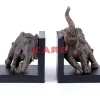 KARE Design Deko & Geschenkartikel-Buchstutze Elephants 25 (2/Set)