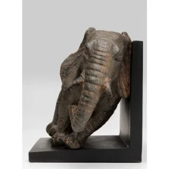 KARE Design Deko & Geschenkartikel-Buchstutze Elephants 25 (2/Set)