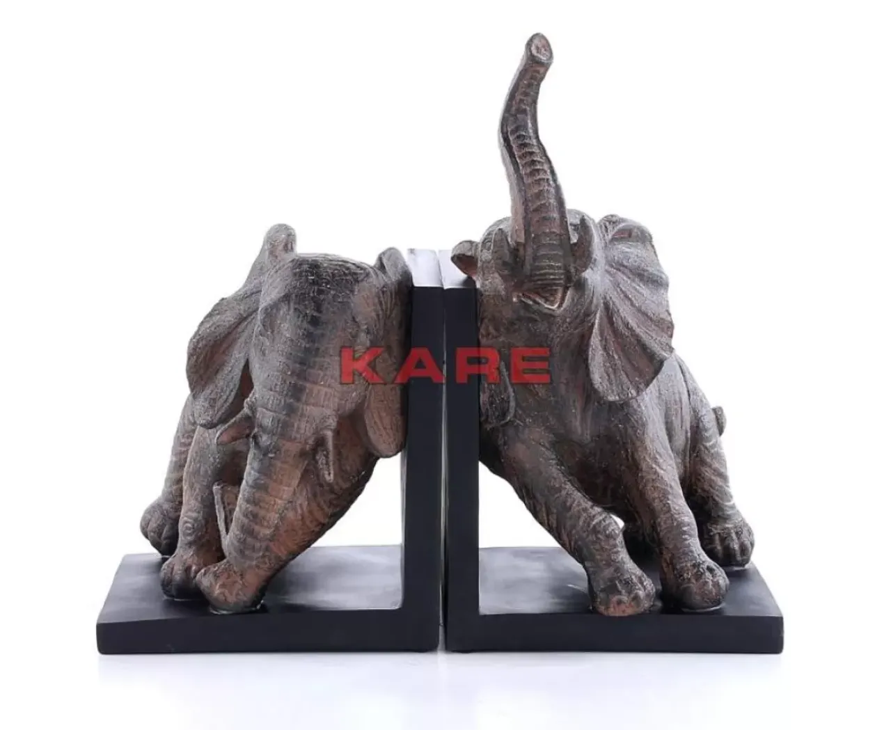 KARE Design Deko & Geschenkartikel-Buchstutze Elephants 42 (2/Set)