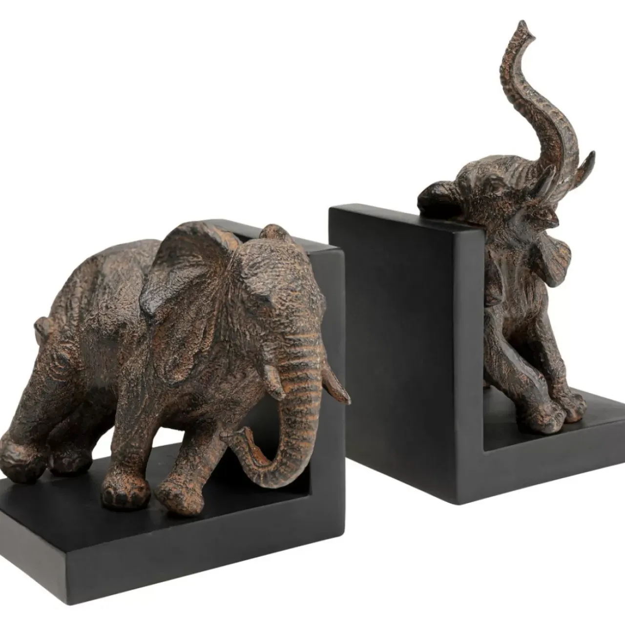 KARE Design Deko & Geschenkartikel-Buchstutze Elephants 42 (2/Set)