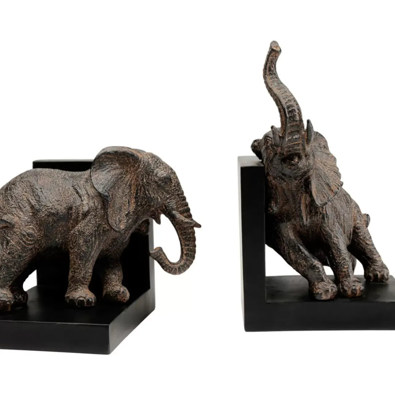 KARE Design Deko & Geschenkartikel-Buchstutze Elephants 42 (2/Set)