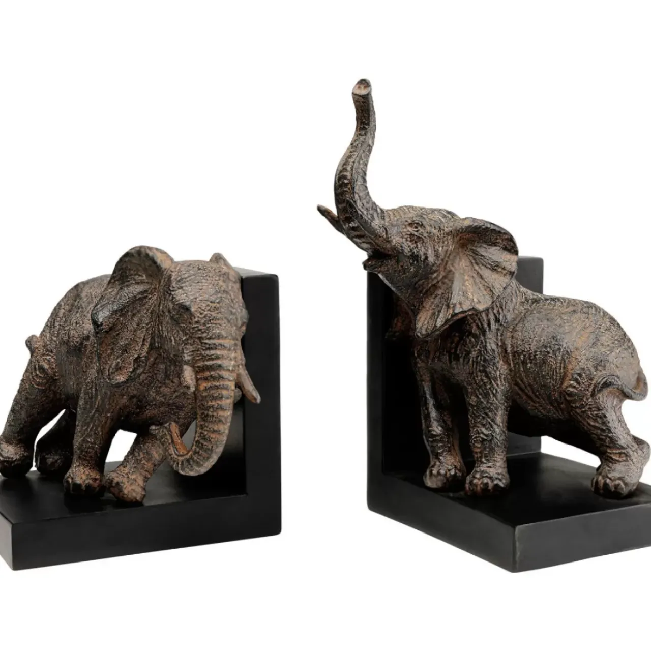 KARE Design Deko & Geschenkartikel-Buchstutze Elephants 42 (2/Set)