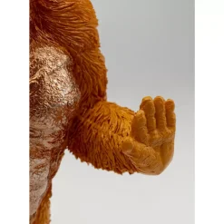 KARE Design Deko & Geschenkartikel-Buchstutze Gorilla Orange (2/Set)