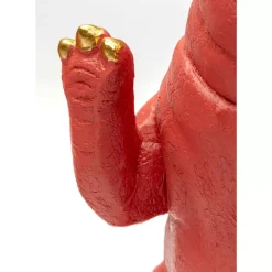 KARE Design Deko & Geschenkartikel-Buchstutze Hippo Pink (2/Set)