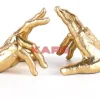 KARE Design Deko & Geschenkartikel-Buchstutze Holding Fingers (2/Set)
