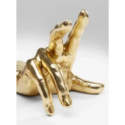 KARE Design Deko & Geschenkartikel-Buchstutze Holding Fingers (2/Set)