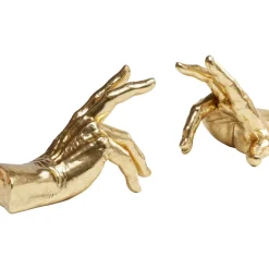 KARE Design Deko & Geschenkartikel-Buchstutze Holding Fingers (2/Set)