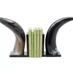 KARE Design Deko & Geschenkartikel-Buchstutze Horns (2/Set)