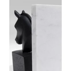 KARE Design Deko & Geschenkartikel-Buchstutze Horse (2/Set)