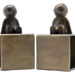 KARE Design Deko & Geschenkartikel-Buchstutze Little Males (2/Set)