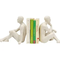 KARE Design Deko & Geschenkartikel-Buchstutze Meditating Man (2/Set)