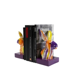 KARE Design Deko & Geschenkartikel-Buchstutze Rabbit Holi (2/Set)