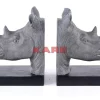 KARE Design Deko & Geschenkartikel-Buchstutze Rhino (2/Set)
