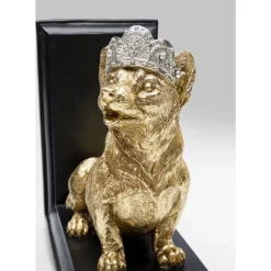 KARE Design Deko & Geschenkartikel-Buchstutze Royal Standing Corgi (2/Set)